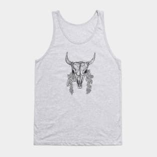 Cow Skull Tank Top